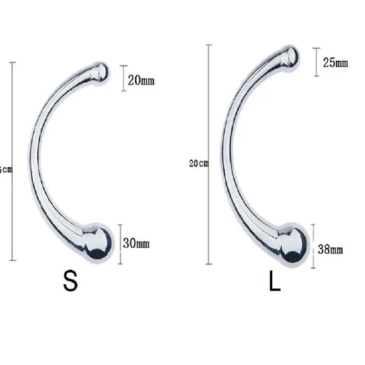 Ended Stainless 5858 Double Anal Elegant Hook Steel 0620